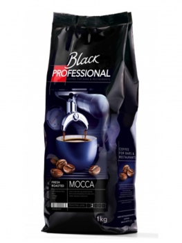 Кофе в зернах Black Professional Mocca (Блэк Профешинал Мокка)  1 кг, вакуумная упаковка