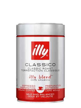 Кофе молотый Illy Caffe Espresso (Илли Кафе Эспрессо)  250 г, жестяная банка