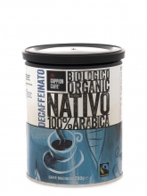 Кофе молотый Goppion Nativo Decaffeinato (Гоппион Нативо без кофеина) 250 г, металлическая банка