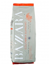 Кофе в зернах Bazzara Colombia Supremo (Бадзара Колумбия Супремо) 1 кг, вакуумная упаковка, плантационный