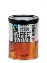Кофе в зернах Goppion Caffe Nativo (Гоппион Кафе Нативо), органически чистый кофе, 250 г, металлическая банка